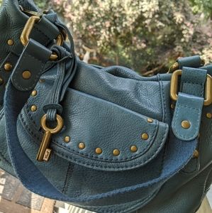 Blue Fossil Bag